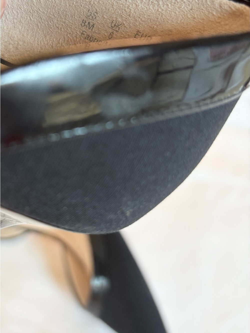 Life Stride Black Pointed D'Orsay Slingback Pumps - Picture 8 of 8